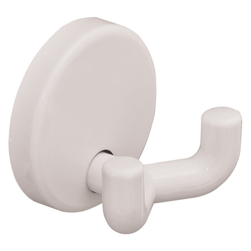 Wardrobe Hook, HEWI, Polyamide, Round Rose 31 mm 40 mm Wide range of colors, Pure white, rose diameter 40 mm Pure white