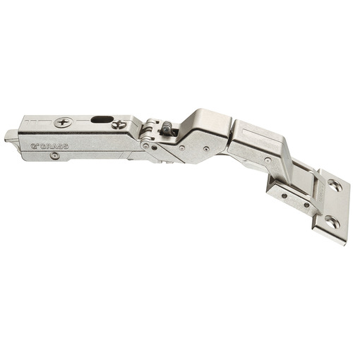 Concealed Hinge, Grass, Tiomos M0 125 degree , for Thin Doors For laminate (HPL) doors, with soft closing mechanism Nickel plated