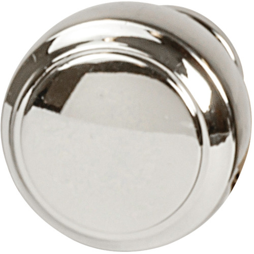 Knob, Highland Ridge Zinc alloy, polished, Nickel plated, Length: 30 mm, Height: 30 mm Nickel plated, polished