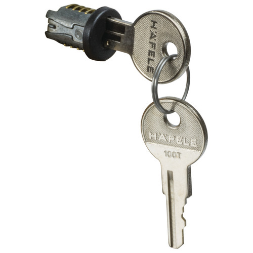 Snap-In Lock Core, Keyed Alike 102 TA Timberline- modular removable core locking system, Black epoxy, key change 102TA Black epoxy