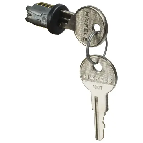 Snap-In Lock Core, Keyed Alike 103 TA Timberline- modular removable core locking system, Black epoxy, key change 103TA Black epoxy