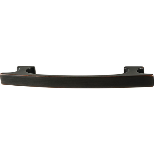 Handle, Zinc Amerock Conrad Collection, oil-rubbed bronze oil rubbed bronze, satin-finish