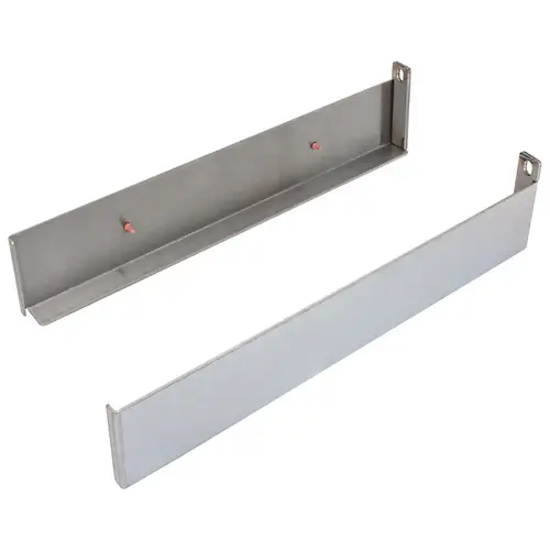 Fineline Magic Corner Side Bracket Set 15 3/8" 304 Stainless steel 15 3/8" depth, 304 stainless steel, brushed Brushed