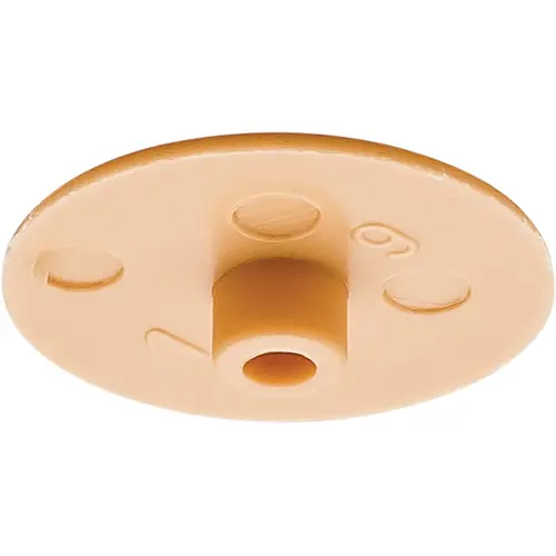 Cover Cap, For Hafele Minifix 15 without rim, from wood thickness 15 mm From wood thickness 15 mm and above, SW4 hexagon socket, Pine Pine colored