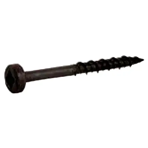 Dry Lube Screw, Face Frame, Round Washer Head, 45 degree ,Coarse Threads, Type 17 #8 25 mm 9 mm Type 17, 9 per inch, 1" length - pack of 1000