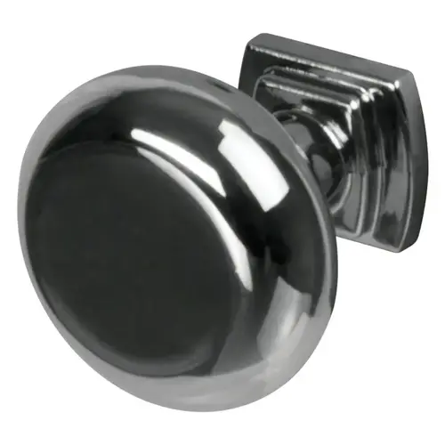 Knob, Surpass, BP3689326 Zinc alloy, polished, Chrome plated, Height: 30 mm, Knob diameter: 32 mm Chrome plated, polished