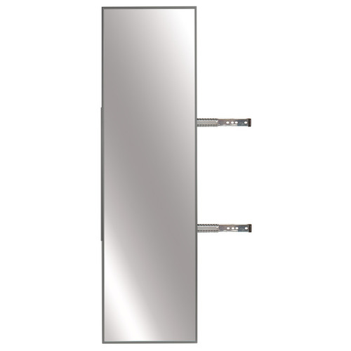 Full Rotation Mirror, TAG Synergy Elite 1 1/2" 47 3/8" 47 3/8" height, slate Slate gray