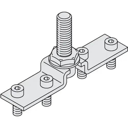 Suspension Plate, With Bolt, M10 HAWA Junior 80/M