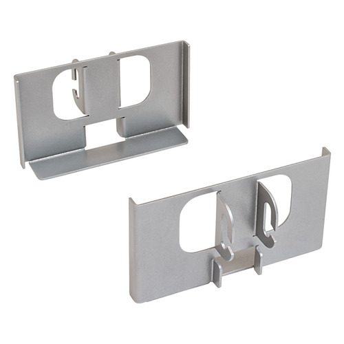 Dispensa Fineline Pantry Bracket Set Steel 127 mm 5" wide, steel, silver Silver