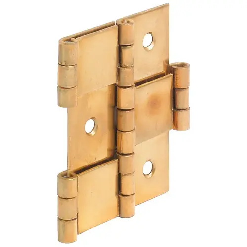 Screen Hinge, 3-Part, Pivotable 3-part hinge, works in both directions, for wood thickness: 20 mm polished