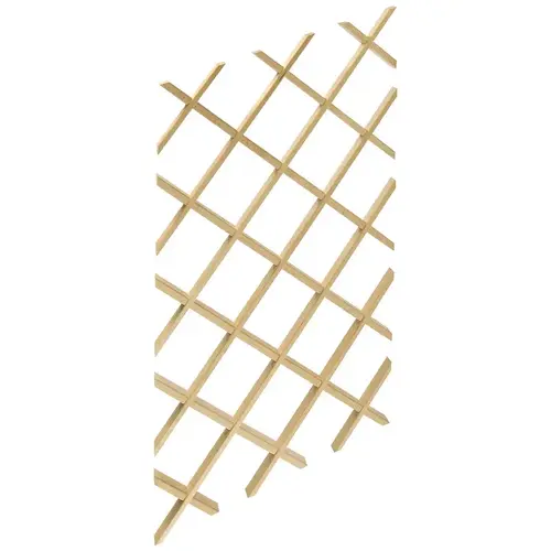 Wine Lattice, Wooden Cabinet Accessory 29" Stores 14 bottles 17" Maple, W x H 432 x 737 mm Pair