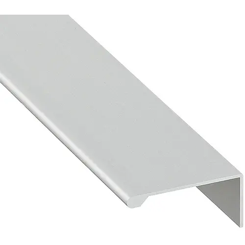 Continuous Handle, Aluminum, Tab Collection 43 mm 2500 mm 1.6 mm 20 mm Matt, 2.5 m Silver colored, anodized E6/EV1 99" Length