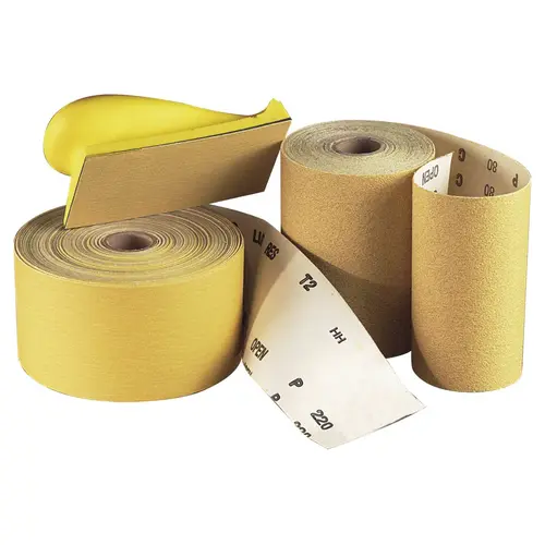 Abrasive Paper Roll, 4 1/2" Aluminum Oxide, PSA P220 P220