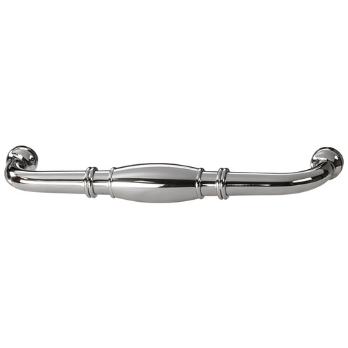 Handle, Zinc 76 86 x 33 mm Amerock Granby Collection, polished nickel, 76 mm CTC Nickel plated, polished