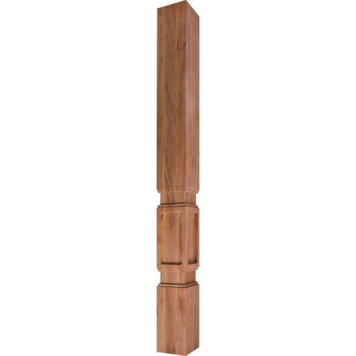 Vanity Wood Post, 34 1/2" x 3" x 3" Cherry Prairie Collection, Cherry