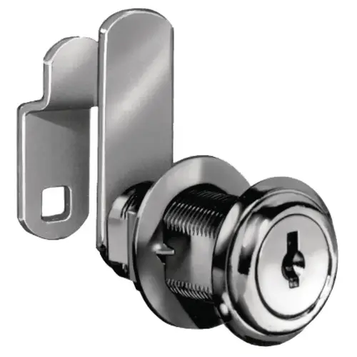 Cam Lock, Overlay/Flush, 1 3/16" National Lock - C Series C8053-14A, Model C390A Bright brass