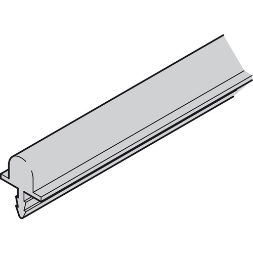 Bottom Running Track, Bottom, single running, for grove mounting and press fitting with harpoon rib 11' 5 13/16" Hafele Slido F-Line15 55A, 11' 5 13/16"; 3.5 m blank