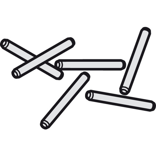 Connecting bolts, for running tracks and profiles for Hawa Aperto, Frontslide, 1 set (6 pieces)