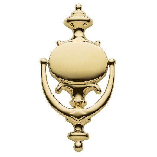 Imperial Door Knocker Unlacquered Brass Finish