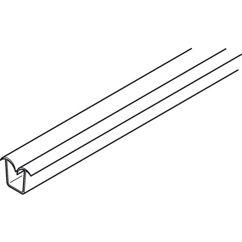 Gasket, Transparent Plastic 5/16" 11' 5 25/32" Silent Aluflex 80, For 7.7 - 8.3 mm panel thickness, 3.5 m Length Transparent