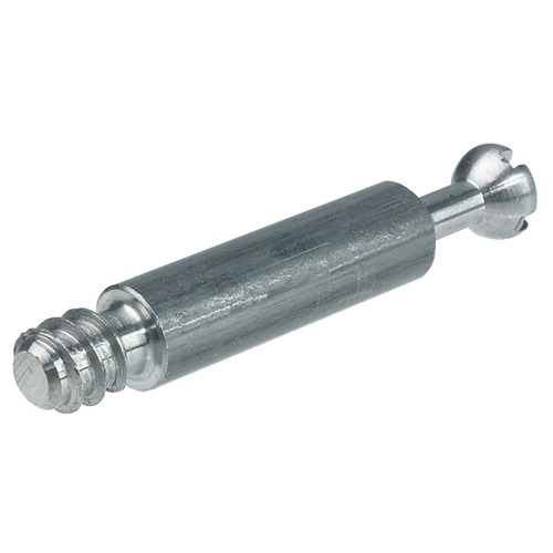 Connecting Bolt, Turned, Minifix System 34 mm 15 mm With special thread, Drilling distance B: 34 mm, galvanized, thread length L: 15 mm Zinc plated