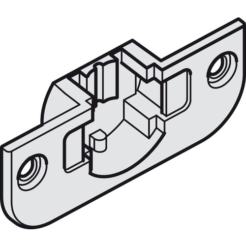 Housing, Slido Classic 12 IF C for Hafele Slido Classic IF, Gray plastic Gray