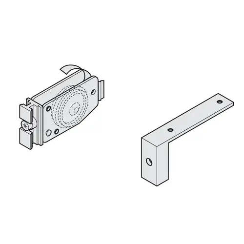 Spring Loaded Running Gear, with Anti-derail Device, Single Wheel Used as Lower Guide, Non-weight Bearing, Hawa Divido