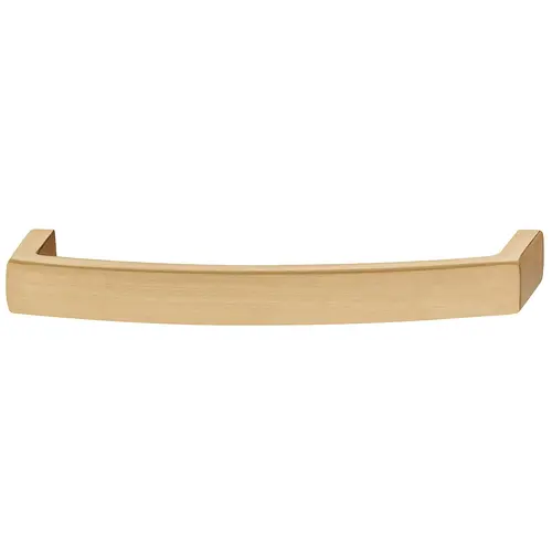 Handle, Brass 160 168 x 26 mm Mulberry Collection, Brushed brass, 160 mm CTC brass plated, brushed