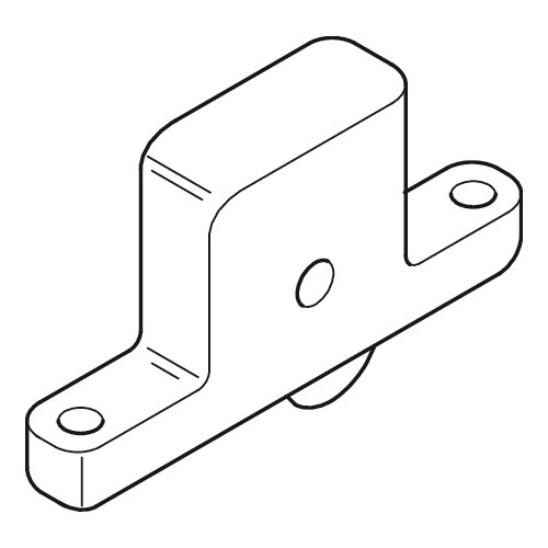 Lower Running Gear, Wheel With Ball Bearing Straightaway 180, Steel wheel with ball bearing