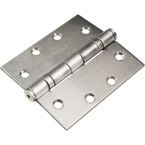 5 Knuckle 2 Ball Bearing Hinge, LH191BB Width x depth: 4 1/2" x 4 1/2" (114 x 114 mm), thickness: .134" (3.4 mm), non-removable pin