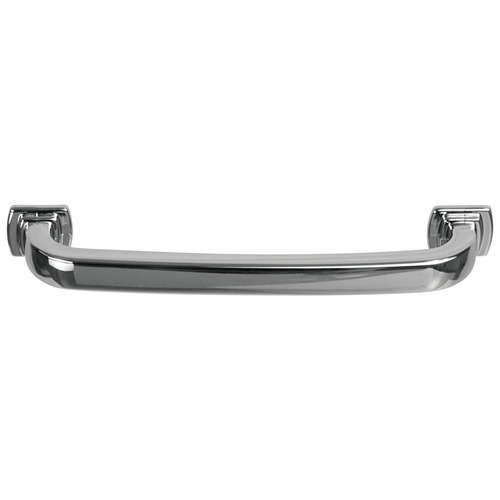 Handle, Zinc 128 148 x 30 mm Surpass Collection, Polished chrome, 128 mm CTC Chrome plated, polished