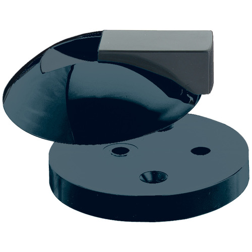 Door Stop, Floor Mounted, Spring Loaded HEWI, Jet black Jet black