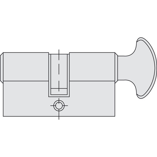 European Profile Cylinder, Single and Sliding door lock, for 1-leaf and 2-leaf glass sliding doors