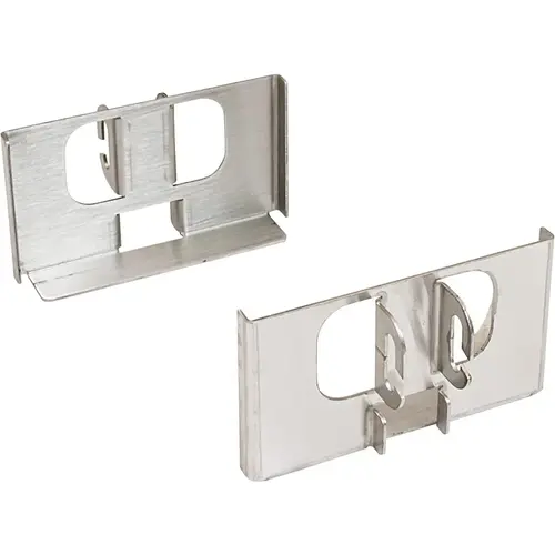 Dispensa Fineline Pantry Bracket Set 304 Stainless steel 127 mm 5" wide, 304 stainless steel, brushed Brushed