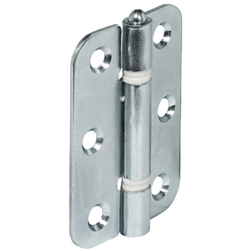 Butt Hinge, Steel, Galvanized Nickel-plated, Dull-brushed Nickel plated