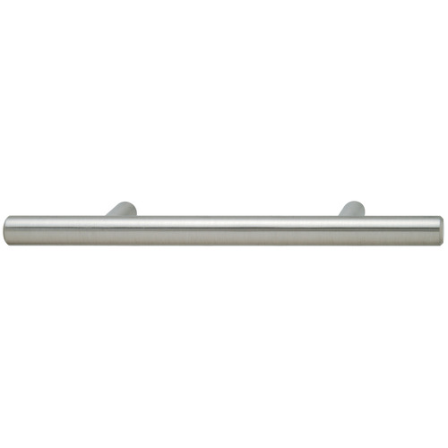 Bar Handle, Steel 128 208 x 35 mm Elemental Collection, Stainless steel look, 128 mm CTC Stainless steel colored