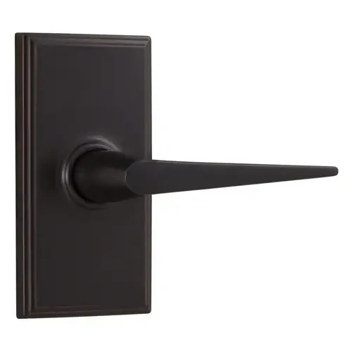 Urbana Woodward Passage Lock with Adjustable Latch and Full Lip Strike Oil Rubbed Bronze Finish