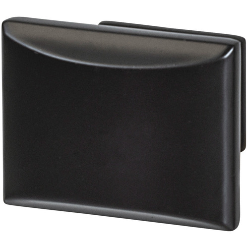 Knob, Candler 38 x 32 mm Zinc alloy, Black, Length: 38 mm, Width: 32 mm, Height: 29 mm Black