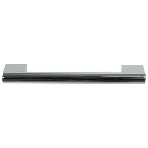 Handle, Zinc 96 119 x 33 mm Versa Collection, Polished chrome, 96 mm CTC Chrome plated, polished