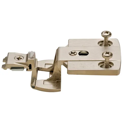 Single Pivot Institutional Hinge Arm, Aximat 300, Grade 1, with Expanding Dowels 180 degree Aximat 300, Matt nickel, inset overlay matt, Nickel plated