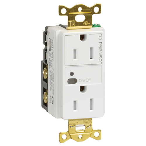 Hafele 822.53.031 Lutron Wireless Outlet Single controlled single ...