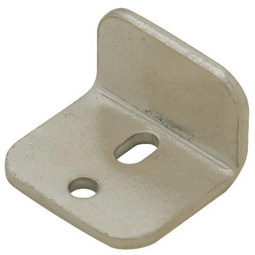 Door Stop, for Double Doors, 23 x 11 mm Nickel-Plated