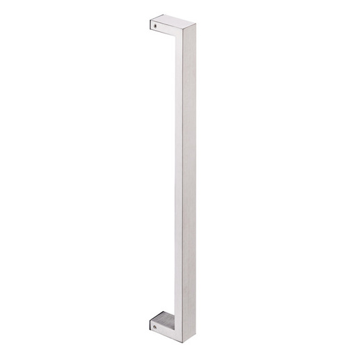 Stainless Steel Pull Handle, Non-Threaded Standoff, A=615mm, C=600mm, Matt Finish