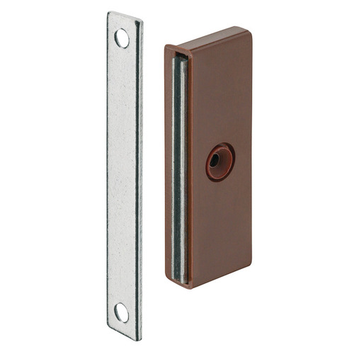 Magnetic Catch, Flat Design, Adjustable, 5 kg Pull Brown Brown