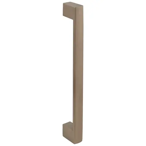 Door Pull, Stainless Steel Matt, Single Concealed Mount CTC: 384 mm