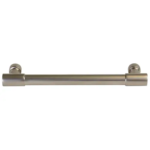 Handle, Zinc 128 Elite Traditional, Matt nickel, 128 mm CTC Nickel plated, matt