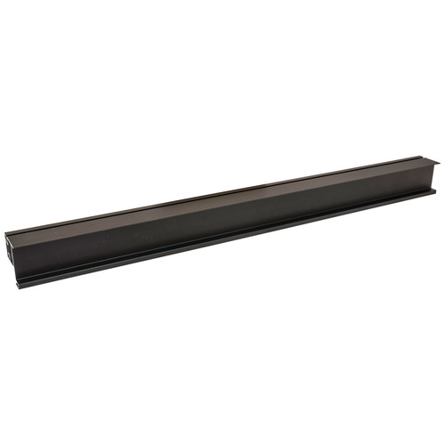 Vertical End Profile, Vertical, Aluminum, 2895 mm Venice Collection, Black Black