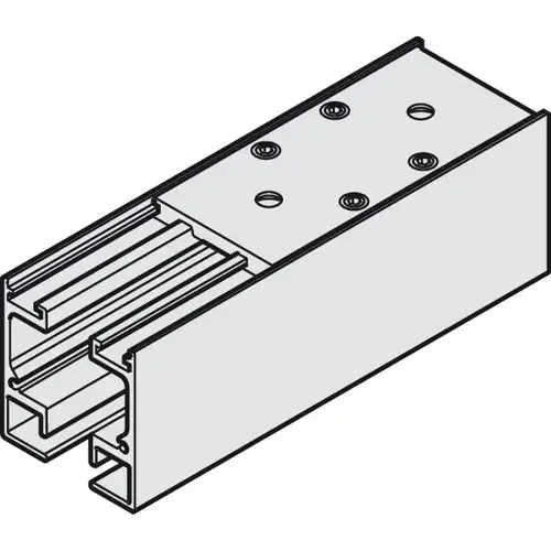 End piece, for running track for Hawa Aperto 60/H/GL, Length: 150 mm