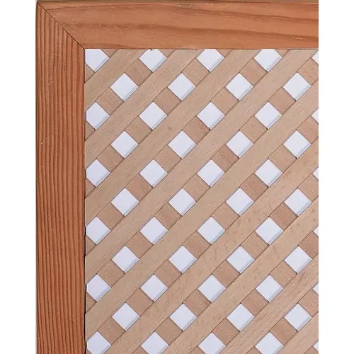 Lattice Grill, 45 degree Angle, 1/2" Staves Maple Maple, thickness 3.4 mm Sanded