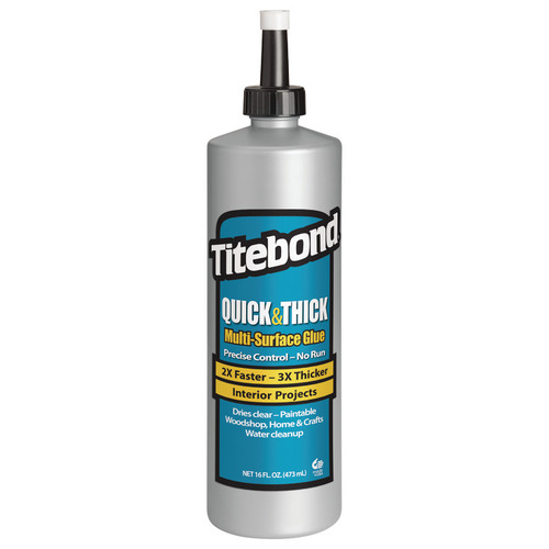 Titebond, Quick and Thick Multi-Surface Glue 16 oz.